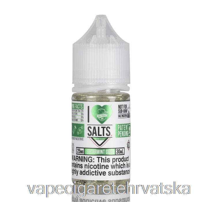 Vape Cigarete Spearmint Guma - Volim Soli - 30ml 50mg